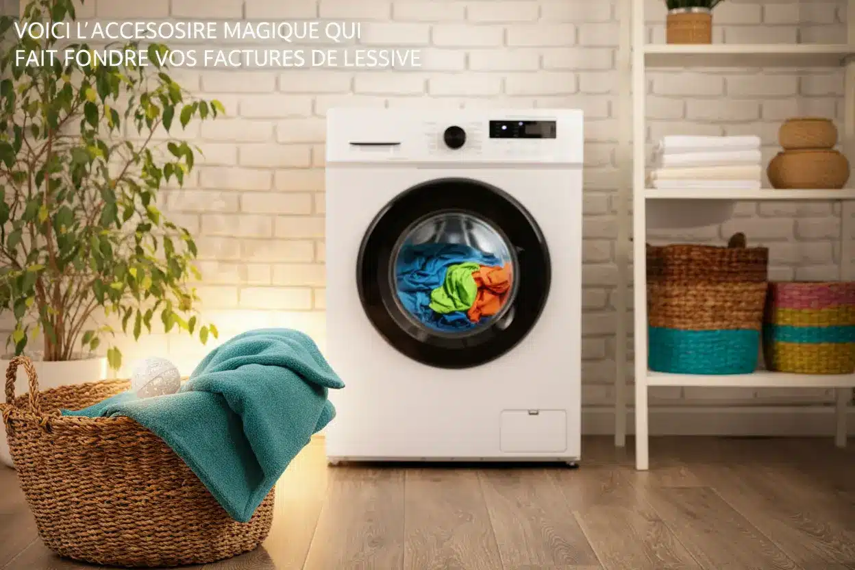 Voici l’accessoire magique qui fait fondre vos factures de lessive